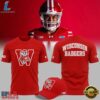 Wisconsin Badgers Football ThrowBack 2026 Limited Edition T Shirt, Viral 3D Graphic Tee Wisconsin Badgers Football Throwback 2026 Limited Edition T Shirt